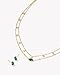 Kendra Scott Emilie Crystal Multi Strand Necklace in Emerald Drusy, 14k Gold Plated Brass, Fashion Jewelry for Women