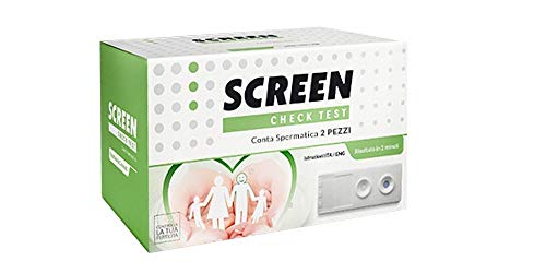CONFEZIONE DA 2 TEST DI FERTILITÀ' PER L'UOMO - CONTA SPERMATICA PER LA PIANIFICAZIONE DI UNA GRAVIDANZA