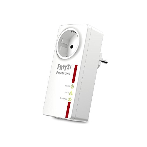 AVM FRITZ!Powerline 520E Einzeladapter (500 Mbit/s, Gigabit LAN, Steckdose)