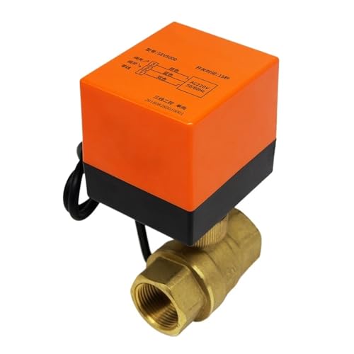 Vanne 2 voies DN40 en laiton pour chauffage électrique 220v - 2