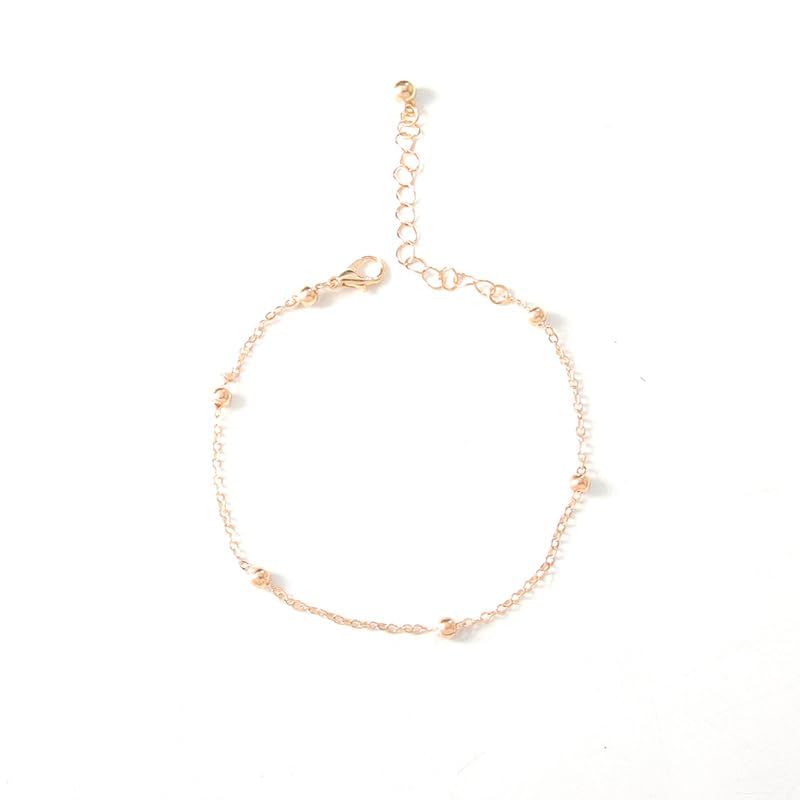 Rhinestone Pearl Tassel Anklet – Beach Style Shiny Foot Ornament for Women-image-46