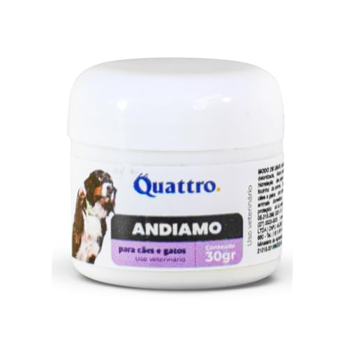 Hidratante de Patas e Focinho Pet Para Cães e Gatos 30g Andiamo Quattro