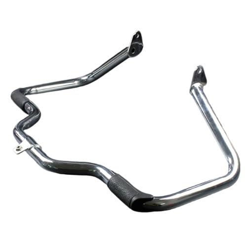 Moteur moto protégé en voyage avec ce pare-chocs en acier pour Electra Glide et Road King 97-08