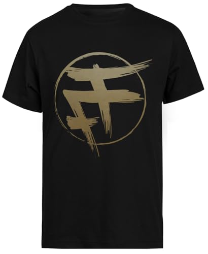 Jinbetee Famille Fonky Nice T-Shirt Noir À Manches Courtes pour Hommes