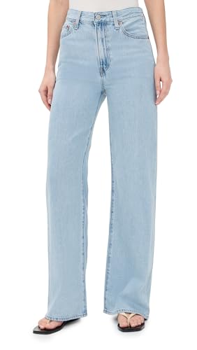 Levis Womens Ribcage Wide Leg H223 of Course Stone Size: 27 Inseam: 32