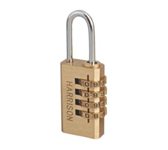 Harrison PK-2 0101 Combi Small Nation Lock (Brass and Metallic) (B016BBLPI2) Amazon Price History, Amazon Price Tracker