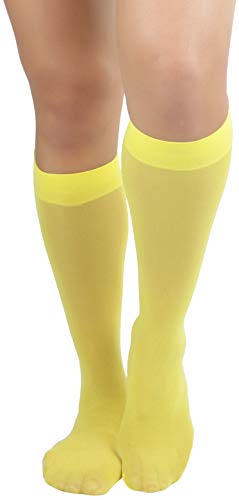 ToBeInStyle Womens Pack of 6 Knee High Trouser Vibrant Socks2
