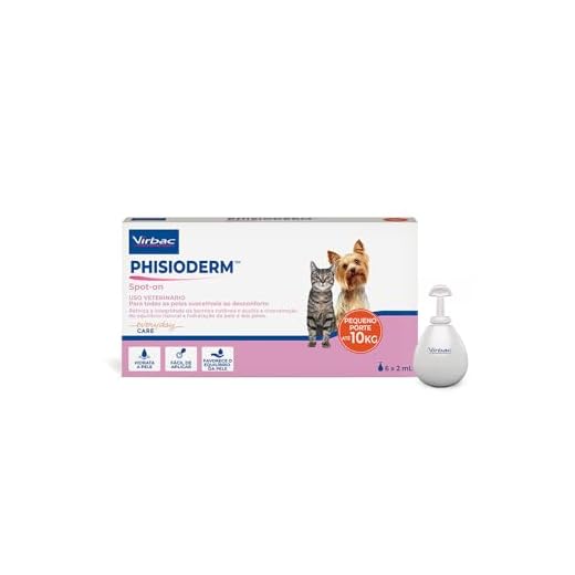 Virbac Phisioderm Spot On S.i.s 2ml Cães e Gatos Até 10kg