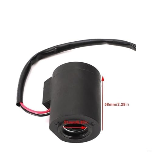 Bobina de solenoide 24V P88C repuesto de alta resistencia para válvulas EC290 7