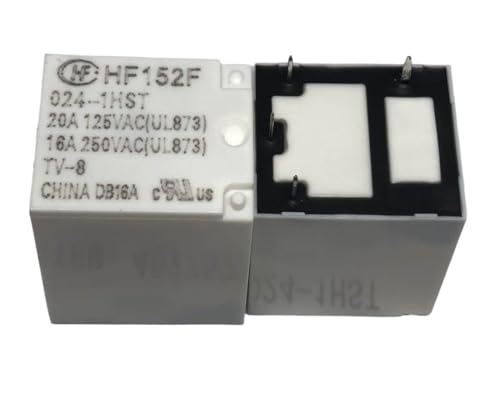 Relé HF152F-T 012-1HT para reparar electrodomésticos y automatizar sistemas del hogar