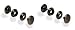 Tandy Leather Line 24 Gunmetal Black Plated Steel Snaps 1263-03 -- TWO 10 Packs
