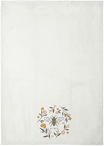 Karma Gifts Bee Tea Towel - 100% Cotton Hand Towels for The Kitchen - Modern Home Decor - Iridescent Small image 5