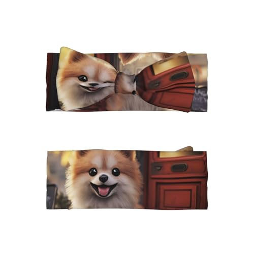 Fantastic and adorable dog Baby Headbands Soft Nylon Hairbands with Stretchy Bows Girls Hair Accessories for Newborn Infant Toddler Kids2