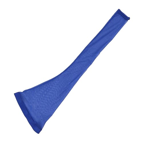 FIRSTXIU Gorras de red de manga larga para el cabello, diseño de rastas, poliéster elástico, 3 colores, a la moda, para fiestas, esenciales, cómodas, elásticas, azul, Talla única