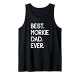 uomo yorkeses morkies yorkese best morkie dad ever canotta