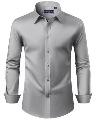 Chemise manches longues anti-taches homme Alimens & Gentle pure textile