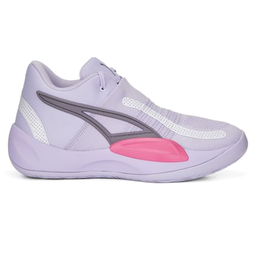 PUMA Mens Rise Nitro Basketball Sneakers Shoes - Purple - Size 9.5 M