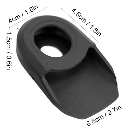 VGEBY Silicone Crank Cover, 2PCS Bike Crank Cover Protector Silicone BIcycle Crank Arm Sleeve Cover Protective Case Bicycle Crank Arm Boots Soft Cover(black) Bicycles And Spare Parts - Image 4