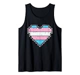 Photo Gallery pixel heart trans-gender pride retro gaming lgbtq ally gamer canotta Photo Gallery pixel heart trans-gender pride retro gaming lgbtq ally gamer canotta