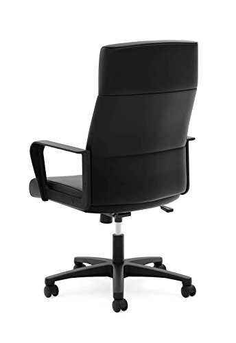 Hon Validate Leather Executive Chair - High Back Armed Office Chair For Computer Desk, Black (Hvl604) #TOP2