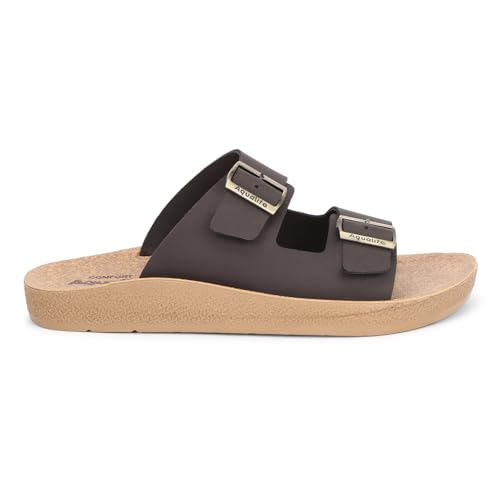 Image of Aqualite PG-113 Men's Ethic Slipper with Comfortable Cushion Insole|Ethic Slipper for Men's