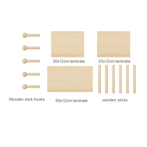 Panneau perforé en bois modulable pour optimiser votre rangement - 2