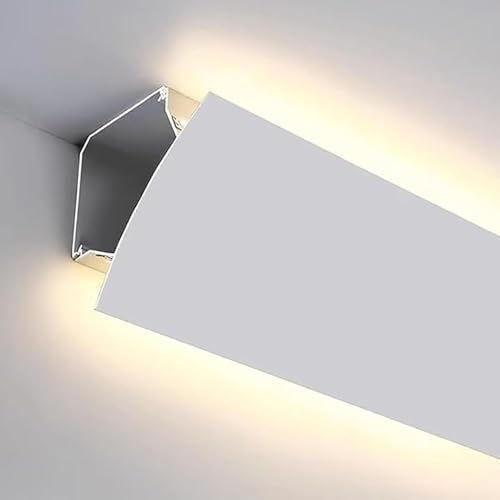 LED Crown Moulding Lighting, 2m/6.6ft, Wall & Ceiling Decor