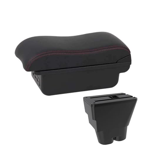 Rangement central Citroën 207 et 207CC en PU avec accessoires auto
