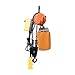 2200lbs Electric Chain Hoist with Wireless Remote & Sling | 1300W Industrial Lifting Winch for Garage, Workshop, Construction | Overload Protection, 9.8ft Lift Height