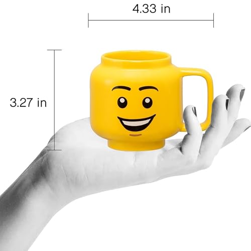 LEGO Taza Cerámica Pequeña Happy Boy 8.6oz miniatura 3