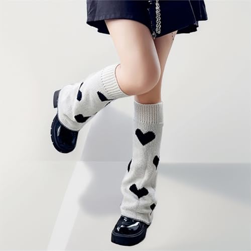 Image of Goth Leg Warmers Women Cute Y2k Harajuku Punk Rave Emo Grunge Winter