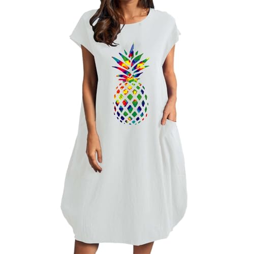 Robe pull femme coloré ample avec poches pour oublier les vêtements serrés