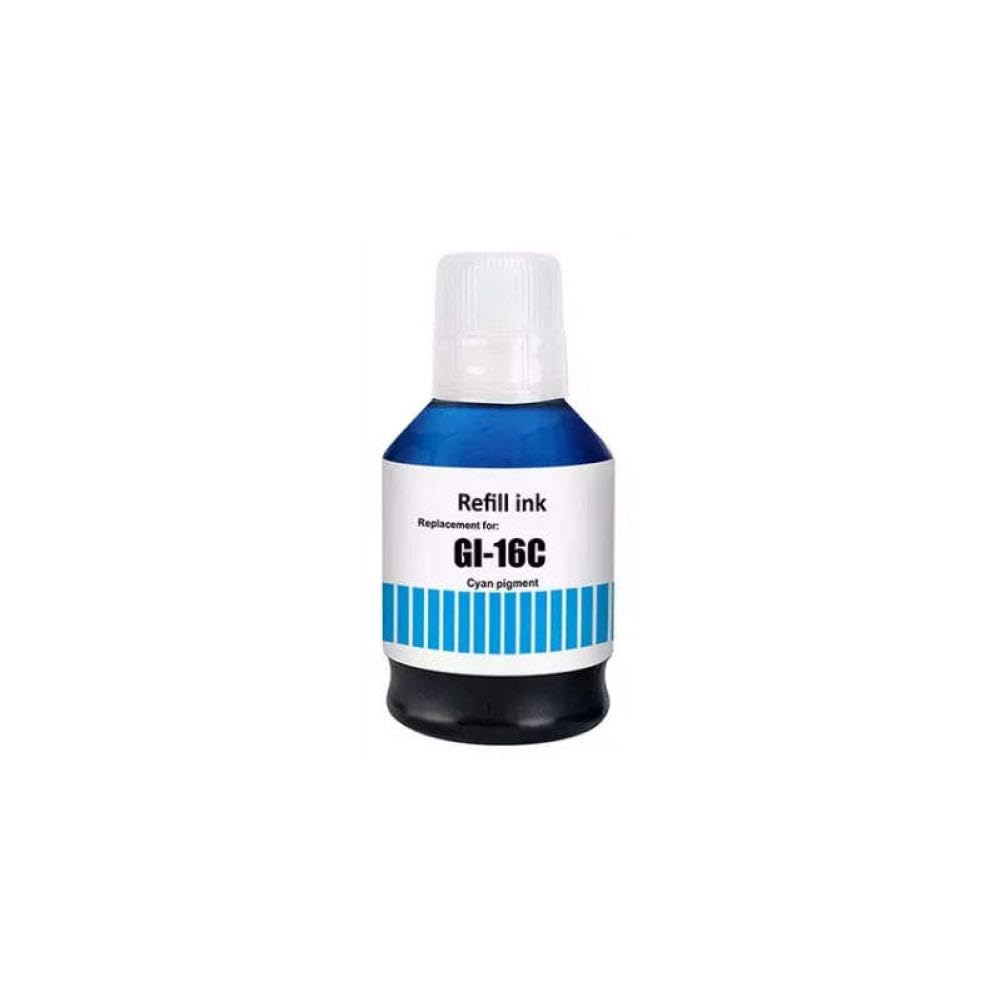 Tinta GI16 de pigmento compatible cian para evitar borrones en GX7060 2