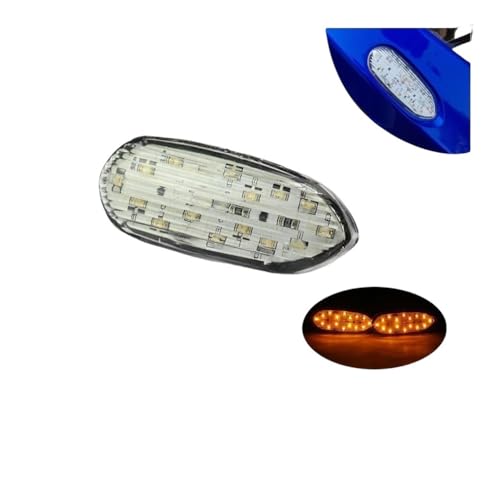 Clignotants avant LED ambre pour moto GSX-R rénovation optique