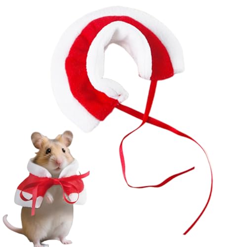 Hamster Bekleidung | Weihnachtlicher Warmer Haustierbedarf,Wasserdichtes Hamster Umhang Kostüm | Für Eichhörnchen Chinchilla Zuckerbeutler Kaninchen Katzenbaby Winter Reisen Feiertag Hamster Bekleidung | Weihnachtlicher Warmer Haustierbedarf,Wasserdichtes Hamster Umhang Kostüm | Für Eichhörnchen Chinchilla Zuckerbeutler Kaninchen Katzenbaby Winter Reisen Feiertag