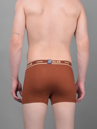 Image of Dollar Lehar Mens Combed Cotton Trunk - Actual Colour May Vary