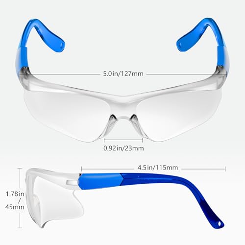 Image of Shooting Glasses for Youth & Small Face Adults - Anti-Fog ANSI Z87.1 Certified Teens Range Shooting Eye Protection