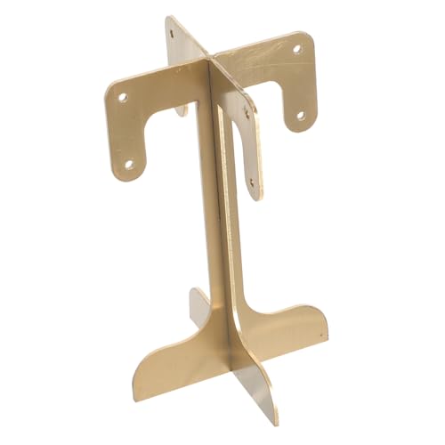 BESPORTBLE Earring Holder Stand Iron Jewelry Organizer Rack with Multifunctional Hooks for Necklaces Earrings for Bedroom Vanity Retail Display Space Saving Design