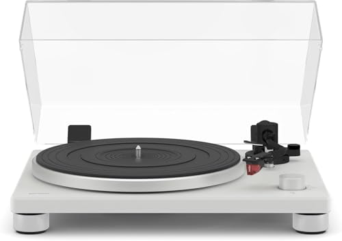 sonoro Platinum Automatic EAS (Plattenspieler mit automatischer Endabschaltung, Riemenantrieb, Ortofon 2M Red, Bluetooth, Ripping-Funktion) Weiß