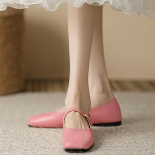 Amtopiyo Women's Lovely Bowknot Ballet Flats Soft Sole Slip-On Dolly Shoes4