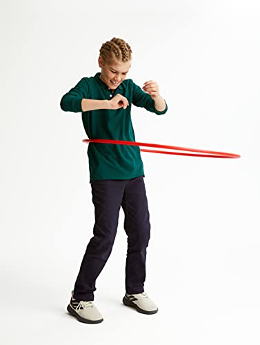 image for French Toast Boys' Adjustable Waist Stretch Straight Fit Chino Pant, S