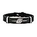 I3C Cosplay Accessoires Bracelet en Silicone avec Logo Anti Konoha pour Homme Femme Enfant Anime Fans
