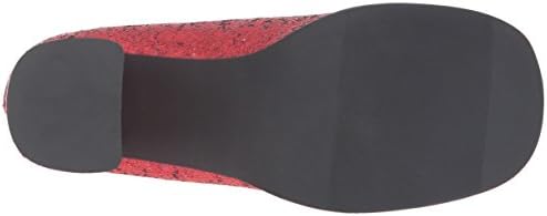 Ellie Shoes Women's 300-Eden-G Maryjane Pump, Red Glitter, 8 M US | Image 3