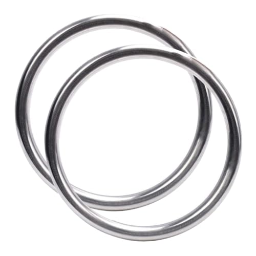 Anillas de entrenamiento fitness de acero inoxidable BESPORTBLE 2 pzas miniatura 1