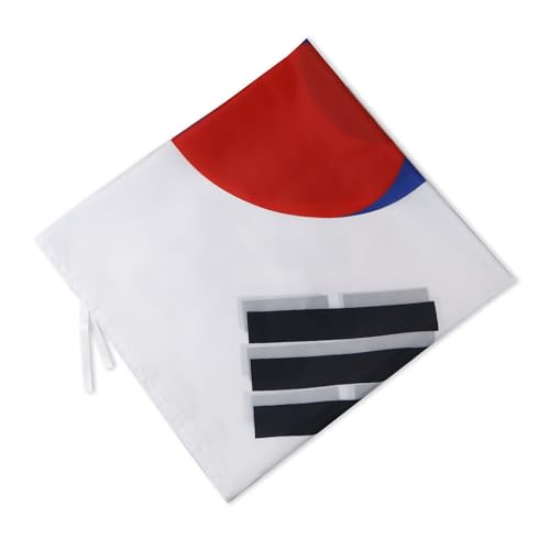 AZ FLAG South Korea Flag - 3x5 Ft - Light Polyester South Korean Banner with Sleeve - Fade Resistant - Vivid Colors - 3' x 5' Feet - 150x90 Cm