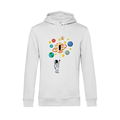 Sweat à capuche astronaute enfant 1 an habit anniversaire thème espace galaxie