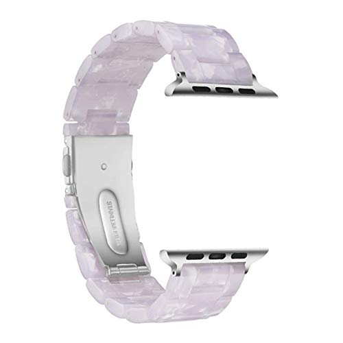 Image of Light House Apple Watch Bands-Fashion Lightweight Resin iWatch Bands for Women Men 38mm /40mm /41mm /42mm(Series 11 10), 49mm /46mm /45mm /44mm /42mm(S 3 2 1), Compatible with Apple Watch Series 11 SE 10 9 8 7 6 5 4 3 Ultra