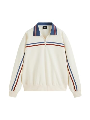 CIDER Long Sleeve Polo Sweatshirt for Women Hoodies Comfortable Fit Casual