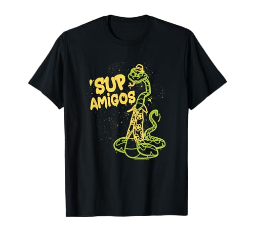 The Bad Guys Mr. Snake 'Sup Amigos Paint Drip T-Shirt
