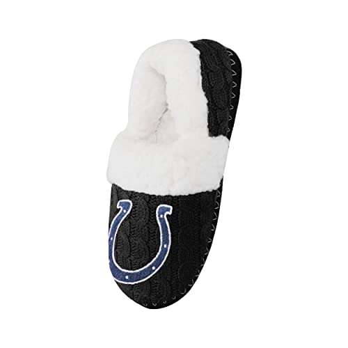 Image of FOCO Womens NFL Team Color Moccasin Slippers | Casual Slippers